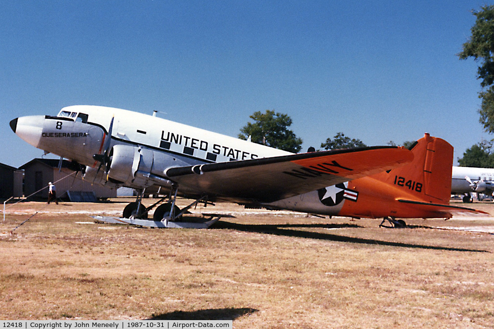 12418, 1942 Douglas LC-47H-20-DL Skytrain C/N 9358, USN Air Museum, Pensacola, FL