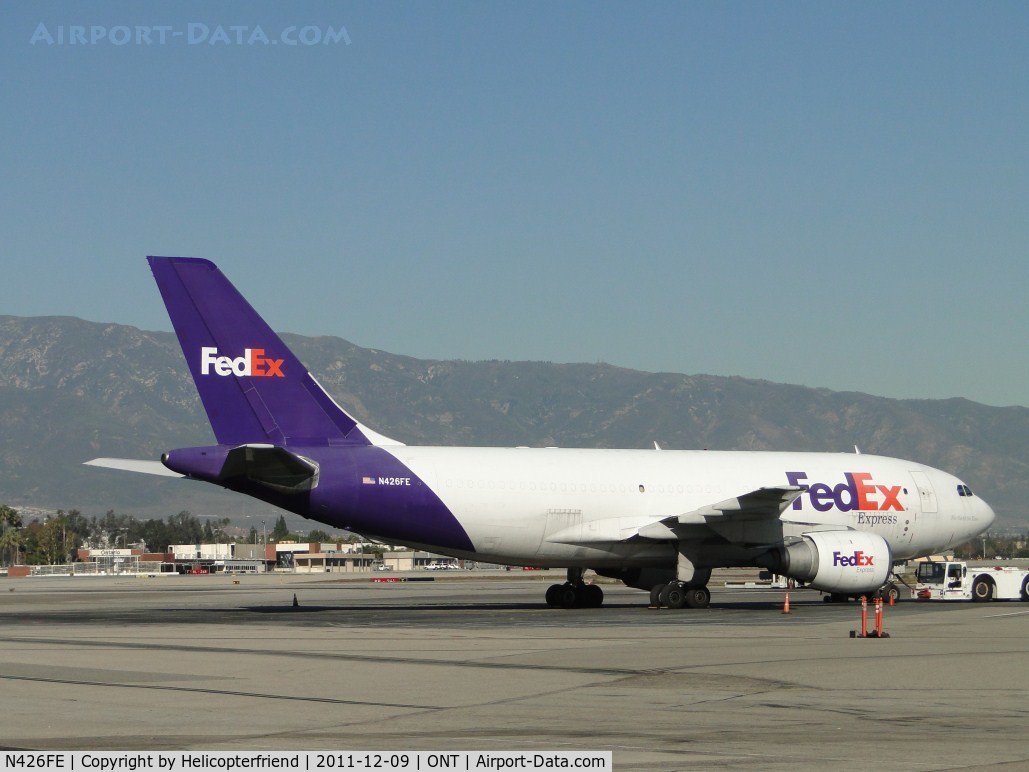 N426FE, 1983 Airbus A310-203 C/N 245, Parked in Fed Ex auxillary parking area