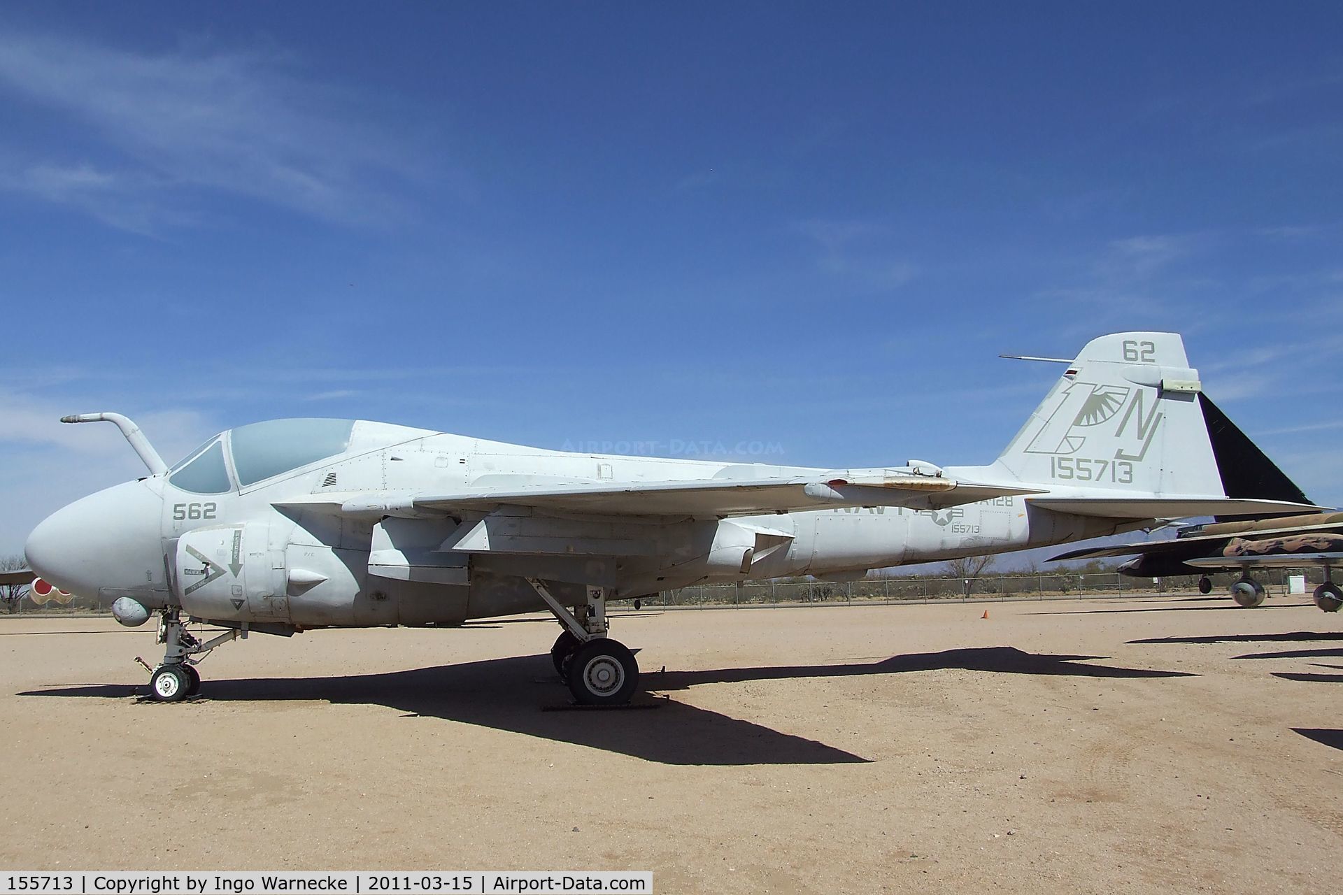 155713, Grumman A-6E Intruder C/N I-439, Grumman A-6E Intruder at the Pima Air & Space Museum, Tucson AZ