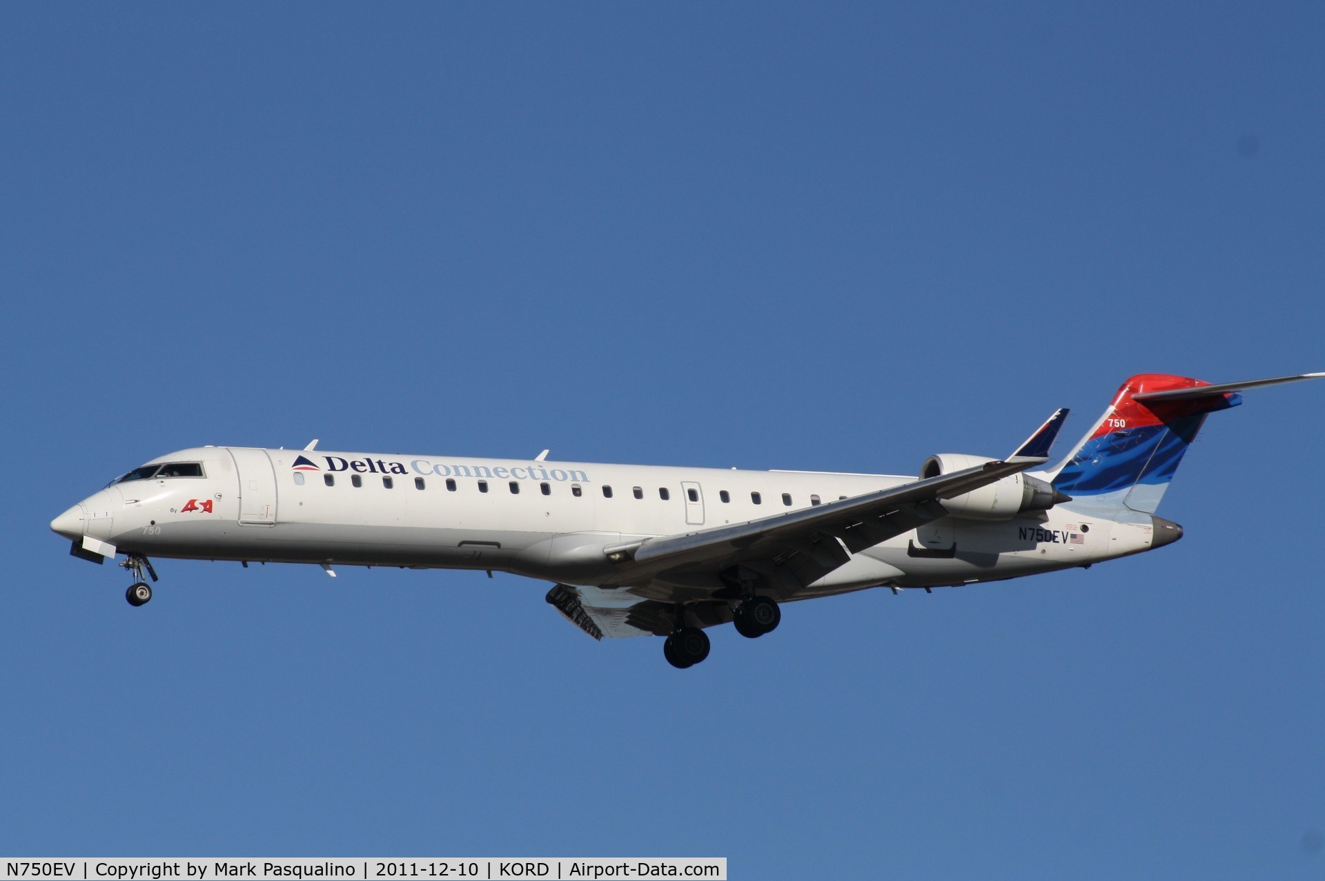 N750EV, 2004 Bombardier CRJ-701 (CL-600-2C10) Regional Jet C/N 10161, CL-600-2C10