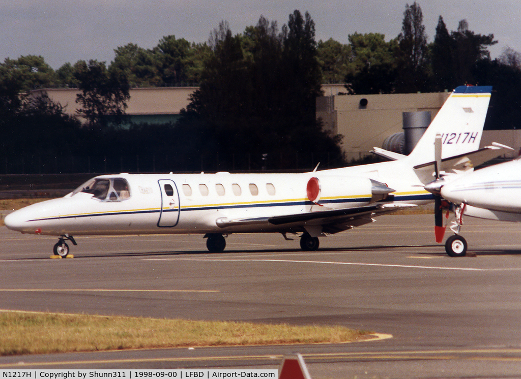 N1217H, Cessna 550 Citation II C/N Not found N1217H, Parked at the General Aviation area...