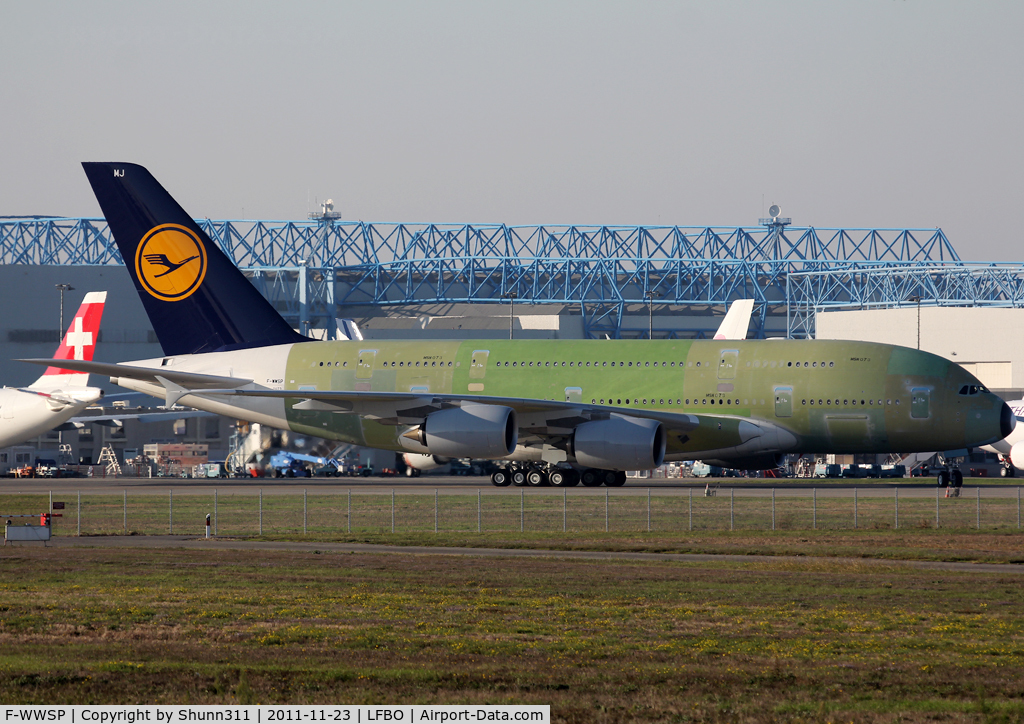 F-WWSP, 2011 Airbus A380-841 C/N 073, C/n 0073 - For Lufthansa as D-AIMJ