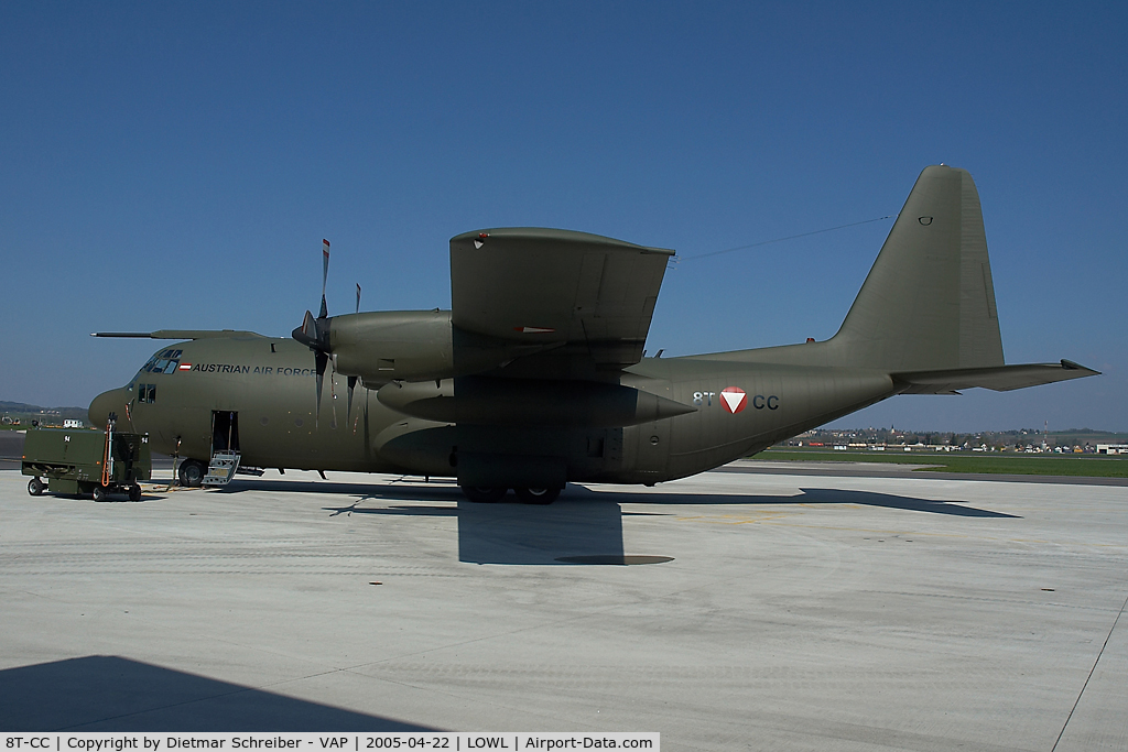8T-CC, 1967 Lockheed C-130K Hercules C.1 C/N 382-4257, Austrian Air Force Lockheed C130 Hercules