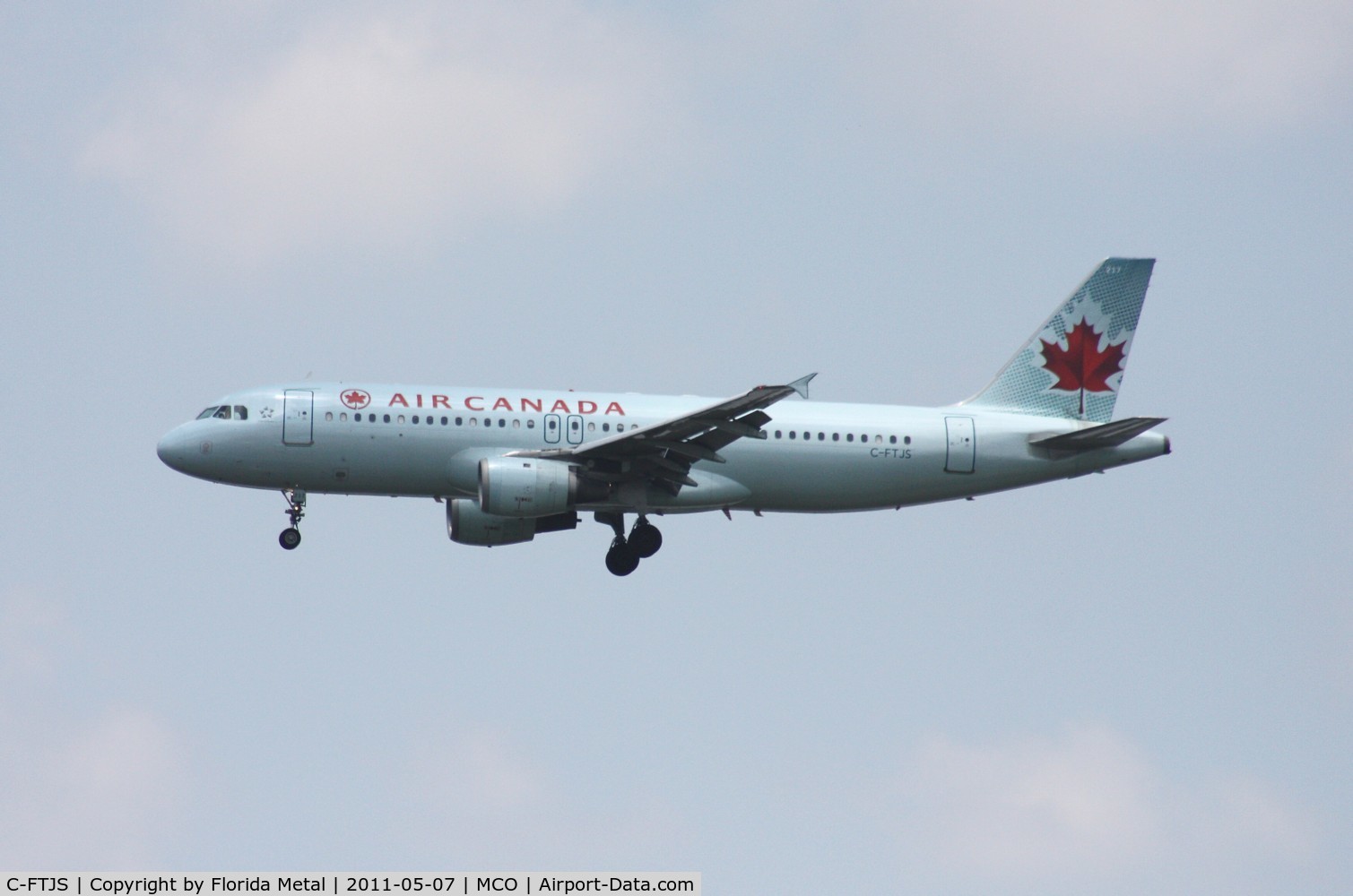 C-FTJS, 1991 Airbus A320-211 C/N 253, Air Canada A320