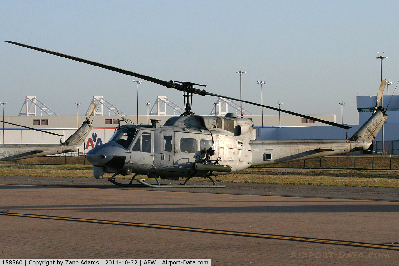 158560, Bell UH-1N Iroquois C/N 31645, At the 2011 Alliance Airshow - Fort Worth, TX