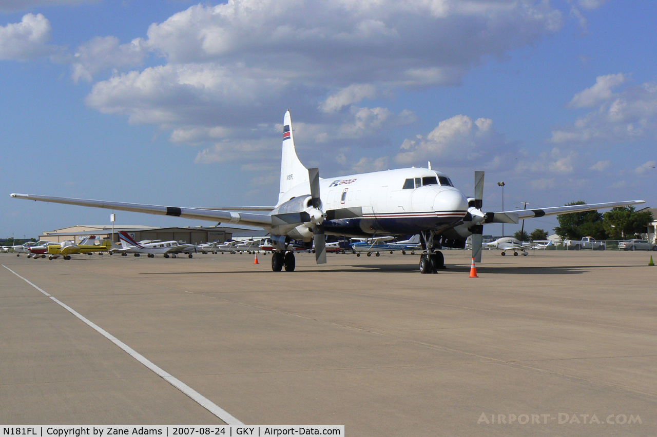 N181FL, 1956 Convair 580 C/N 387, At Arlington Municipal Airport - Arlington, TX