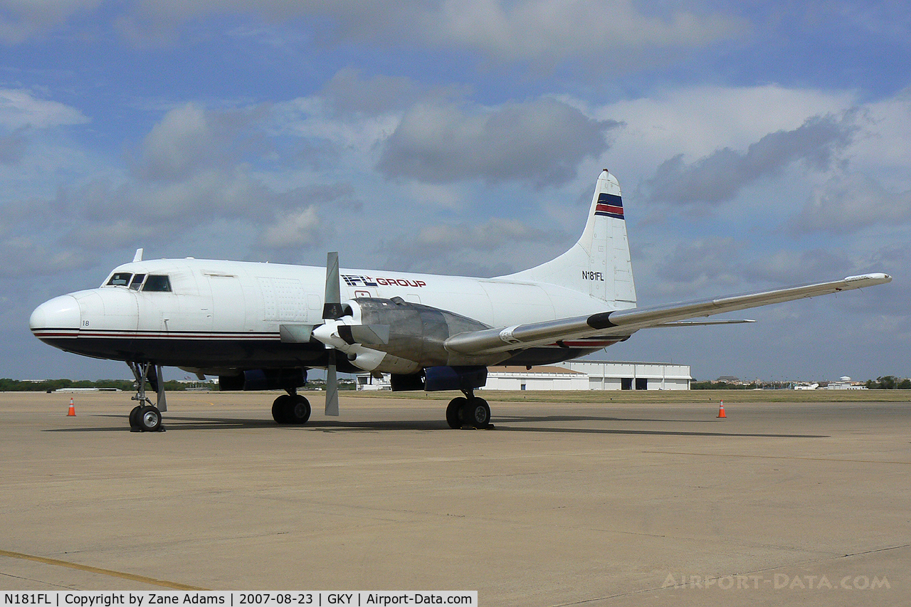 N181FL, 1956 Convair 580 C/N 387, At Arlington Municipal Airport - Arlington, TX