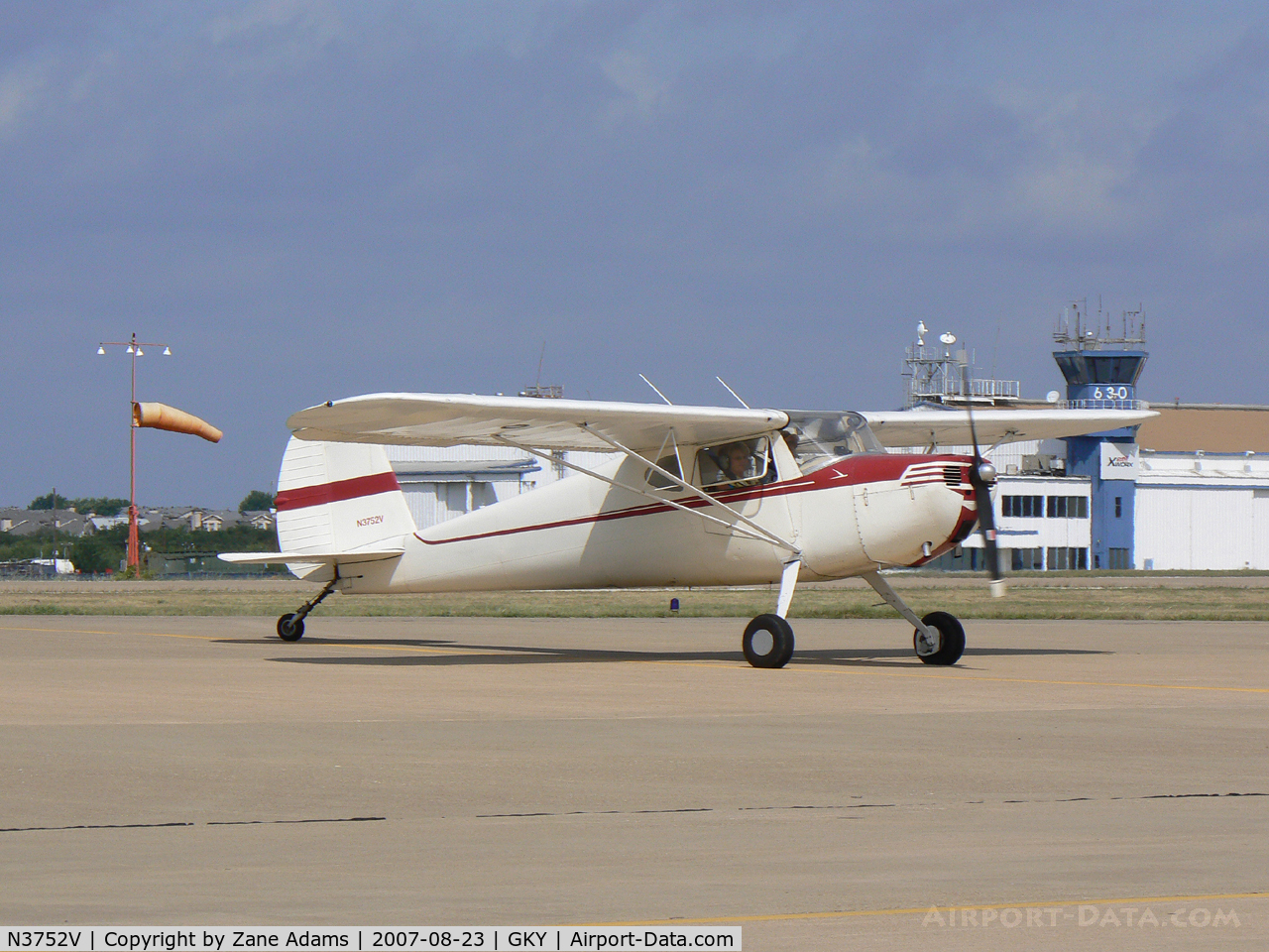 N3752V, 1949 Cessna 140 C/N 15053, At Arlington Municipal Airport - Arlington, TX