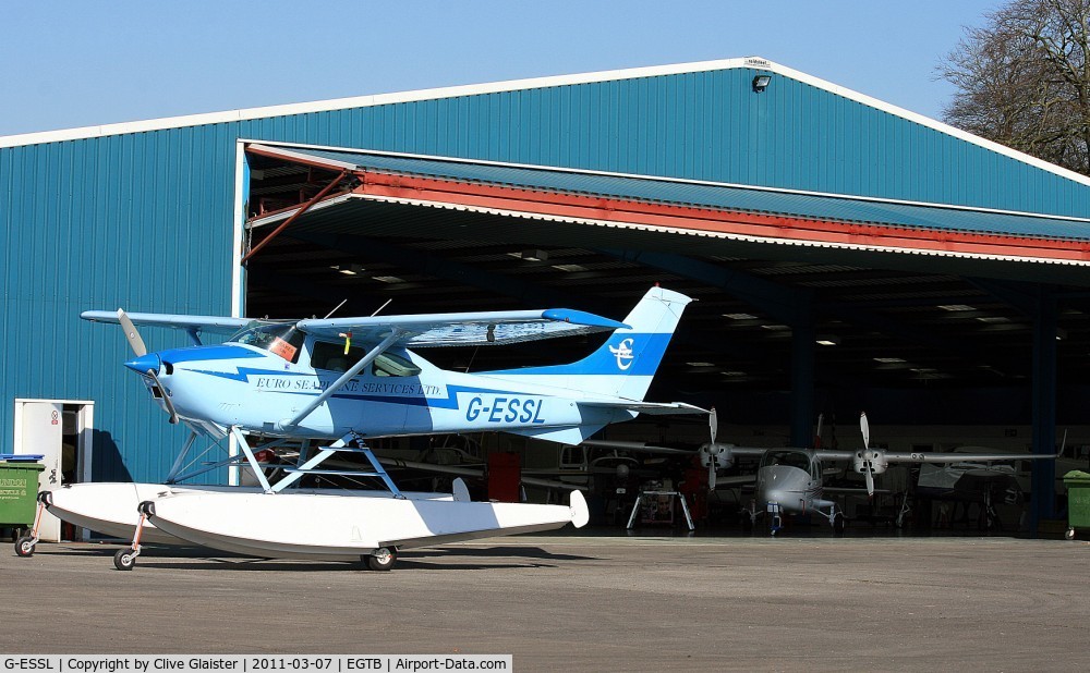 G-ESSL, 1981 Cessna 182R Skylane C/N 182-67947, Ex: N9434H>PH-AXP(4)>D-EIMP(2)>G-ESSL - Euro Seaplane Services Ltd - Take a look at D-EIMP before the change to a Seaplane