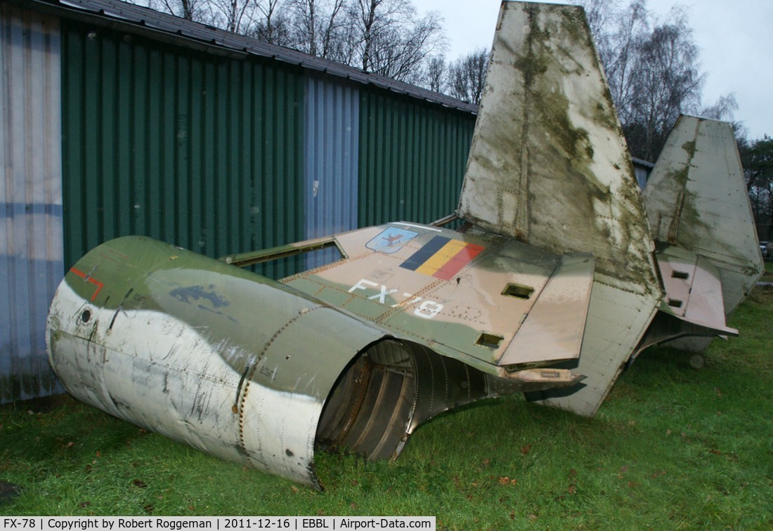 FX-78, Lockheed F-104G Starfighter C/N 683D-9133, Tail stored.
K.B.Air Museum.