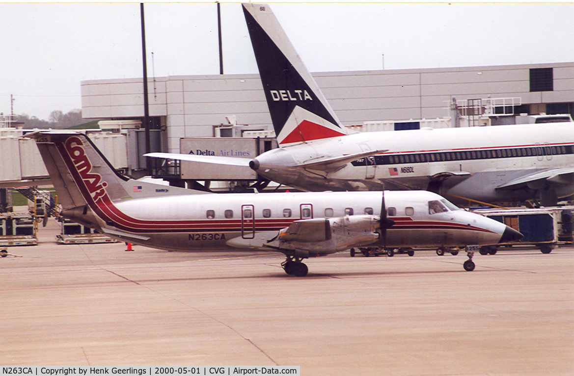 N263CA, 1991 Embraer EMB-120RT Brasilia C/N 120255, Comair , Brasilia