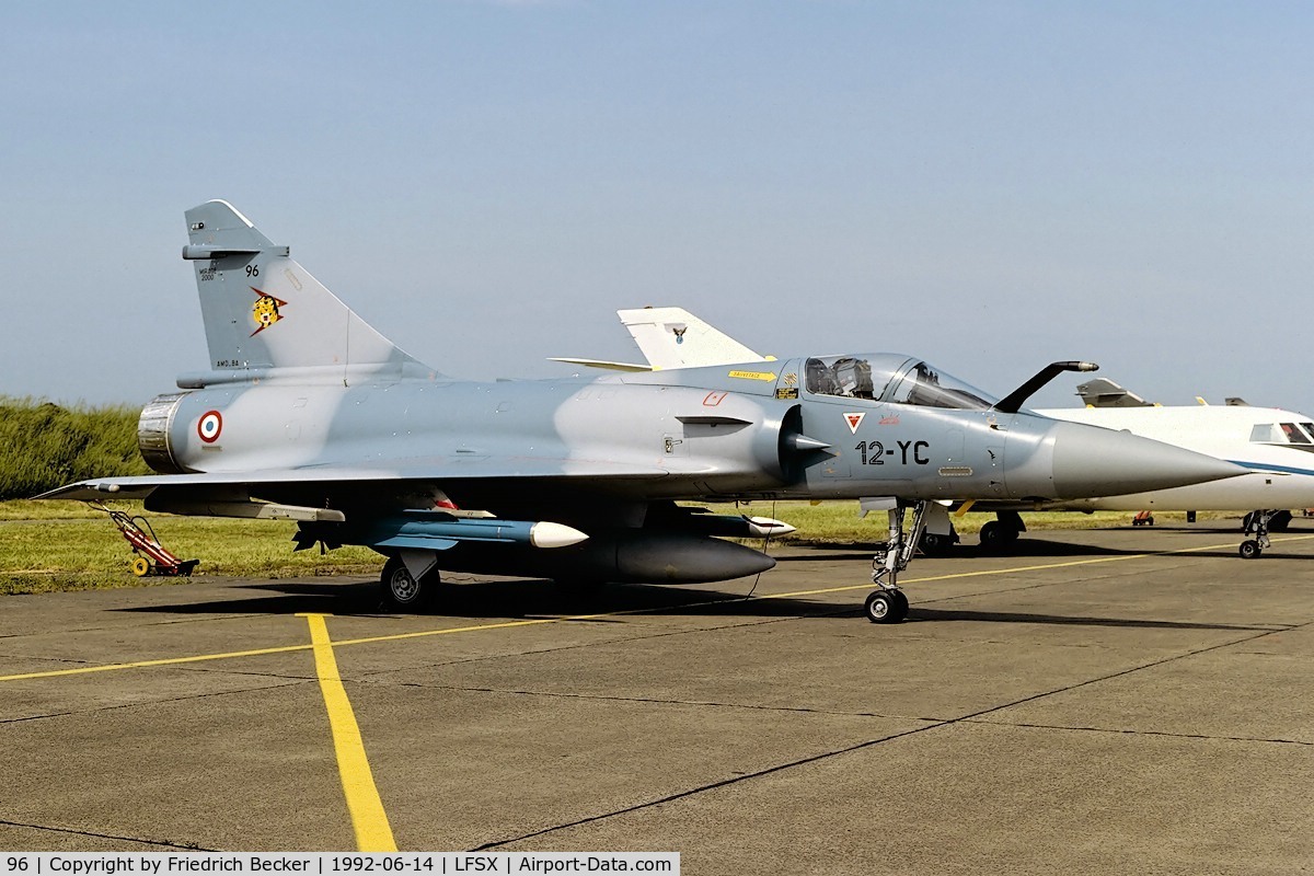 96, Dassault Mirage 2000C C/N 355, static display