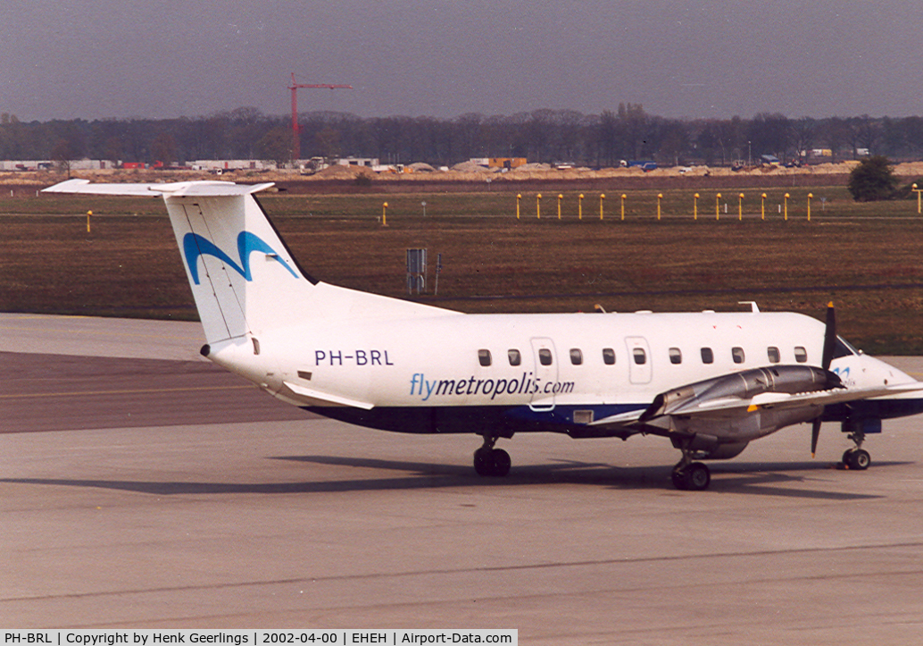 PH-BRL, 1988 Embraer EMB-120RT Brasilia C/N 120083, Metropolis Airlines