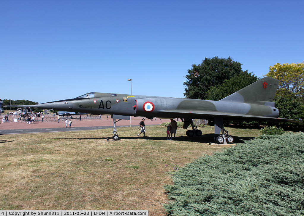 4, Dassault Mirage IVA C/N 4, Preserved inside LFDN AFB