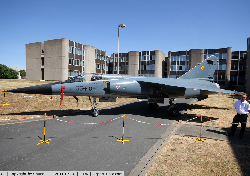 83, Dassault Mirage F.1C C/N 83, Used as a static aircraft during Rochefort Open Day 2011... Normally stored...