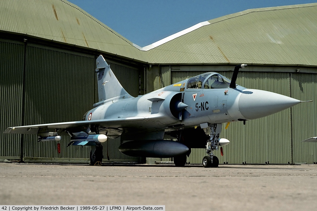 42, Dassault Mirage 2000-5F C/N 200, static display