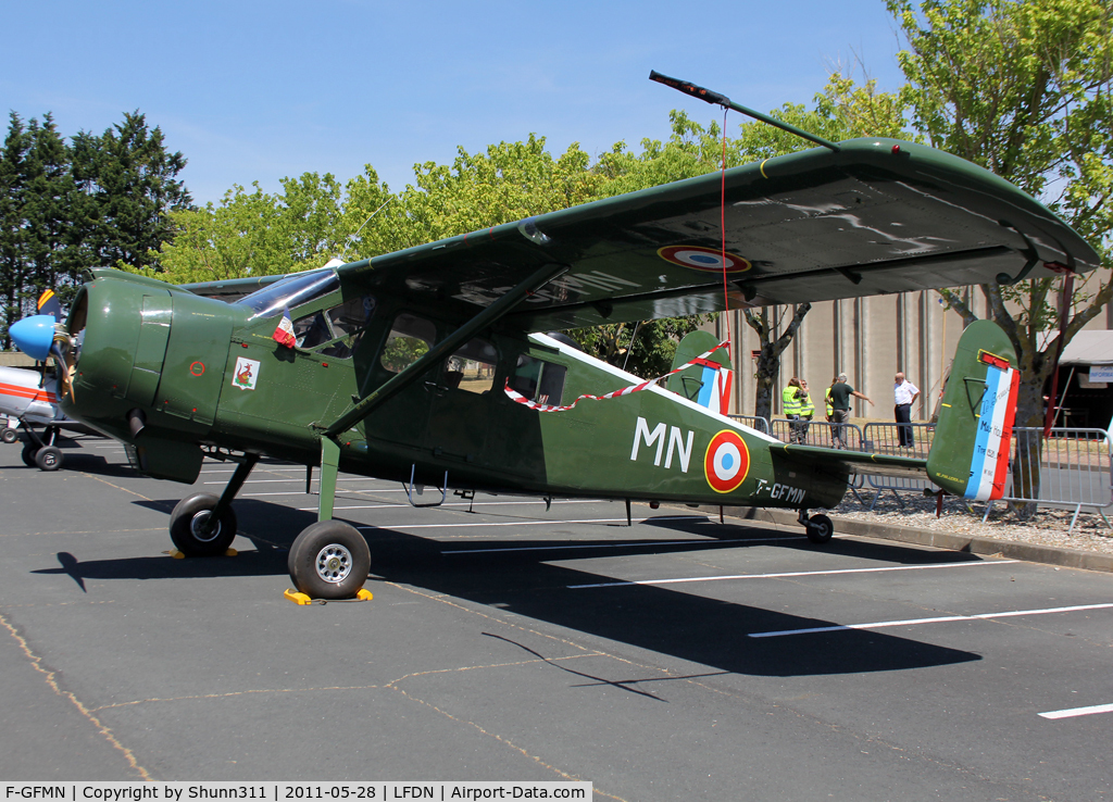 F-GFMN, Max Holste MH-1521M Broussard C/N 86, Used as a static aircraft during Rochefort Open Day 2011...