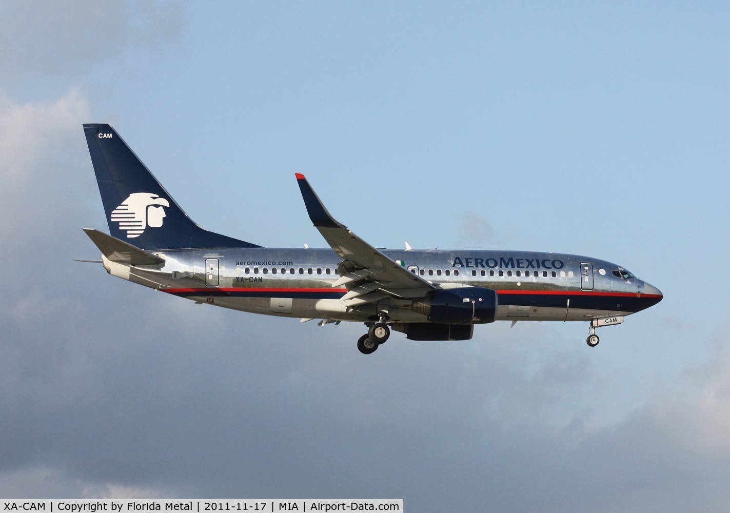 XA-CAM, 2003 Boeing 737-752 C/N 33785, Aeromexico 737