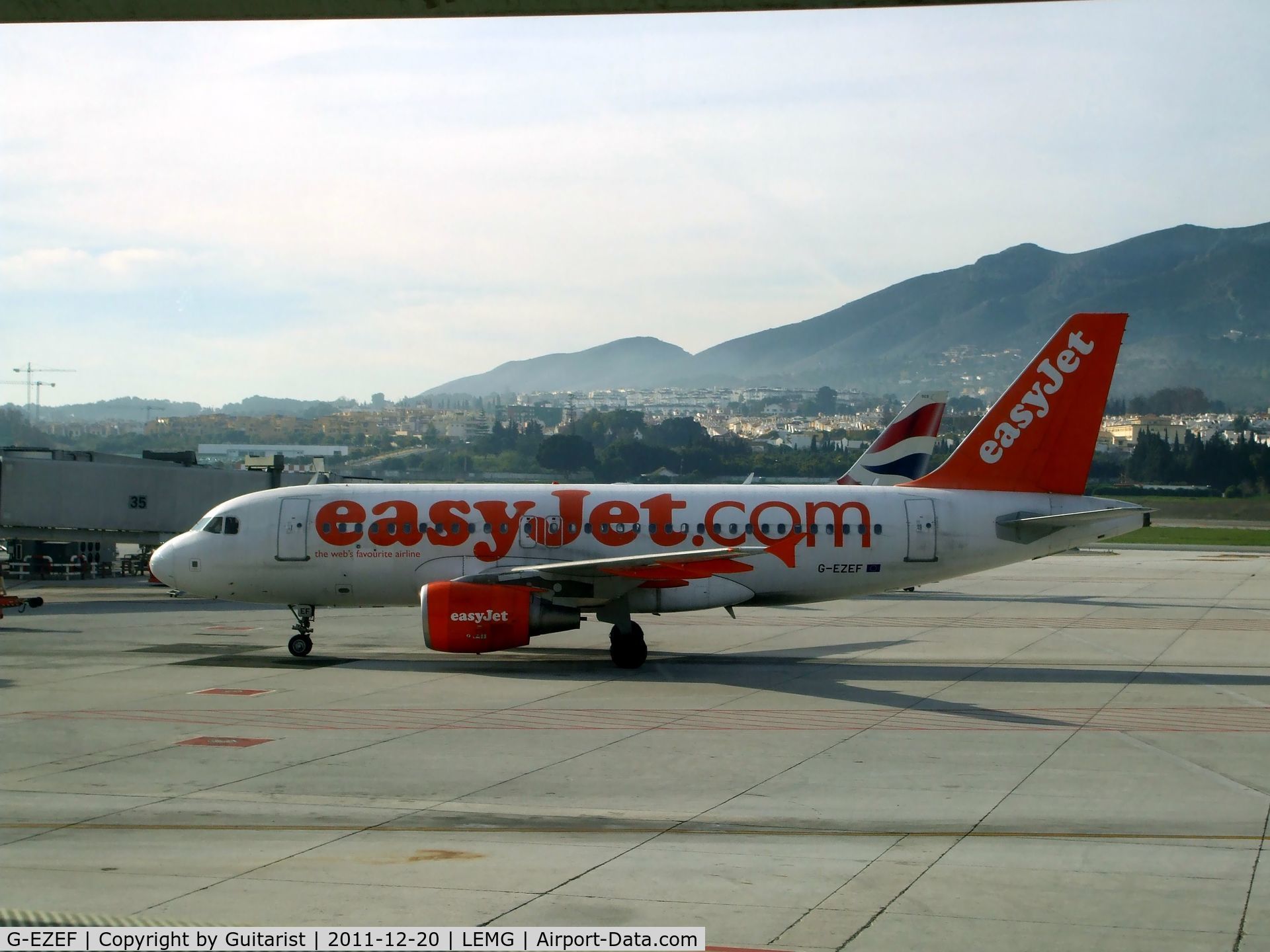 G-EZEF, 2004 Airbus A319-111 C/N 2176, Easyjet A319 at AGP