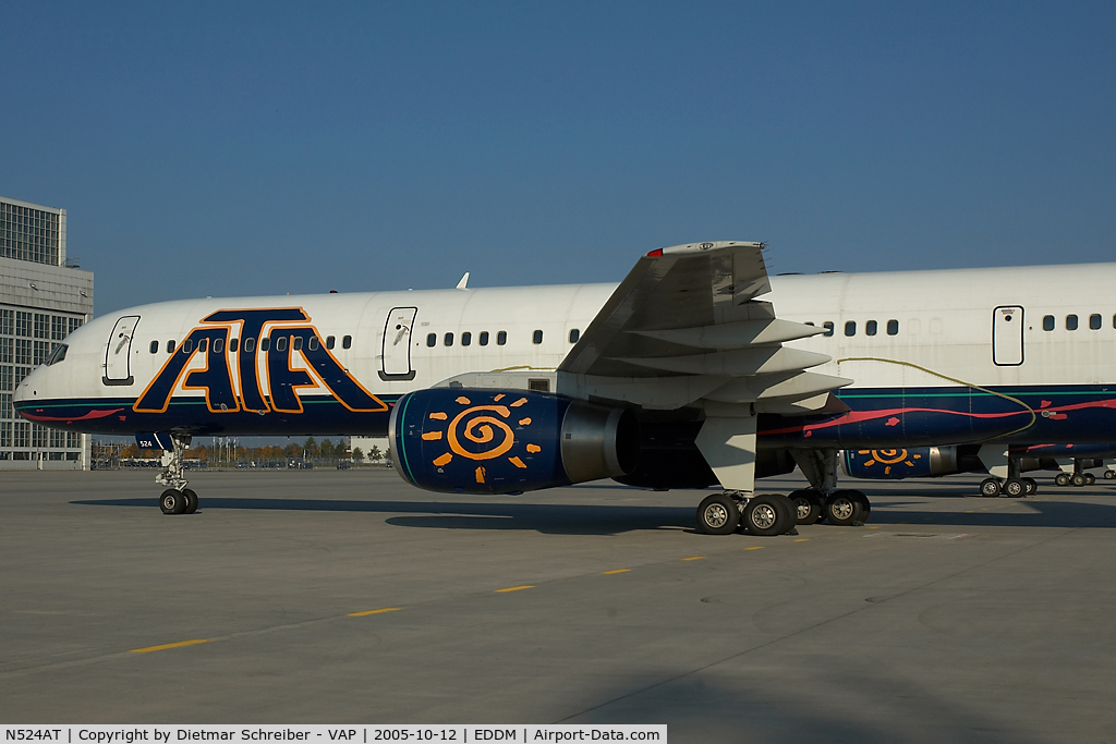 N524AT, 1999 Boeing 757-23N C/N 30233, American Trans Air Boeing 757-200