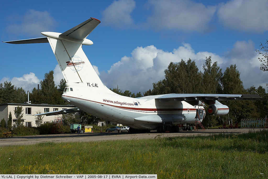 YL-LAL, Ilyushin Il-76T C/N 0013433984, Inversija Iljsuchin 76
