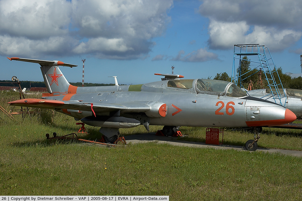 26, Aero L-29 Delfin C/N 691847, Russian Air Force Let 29