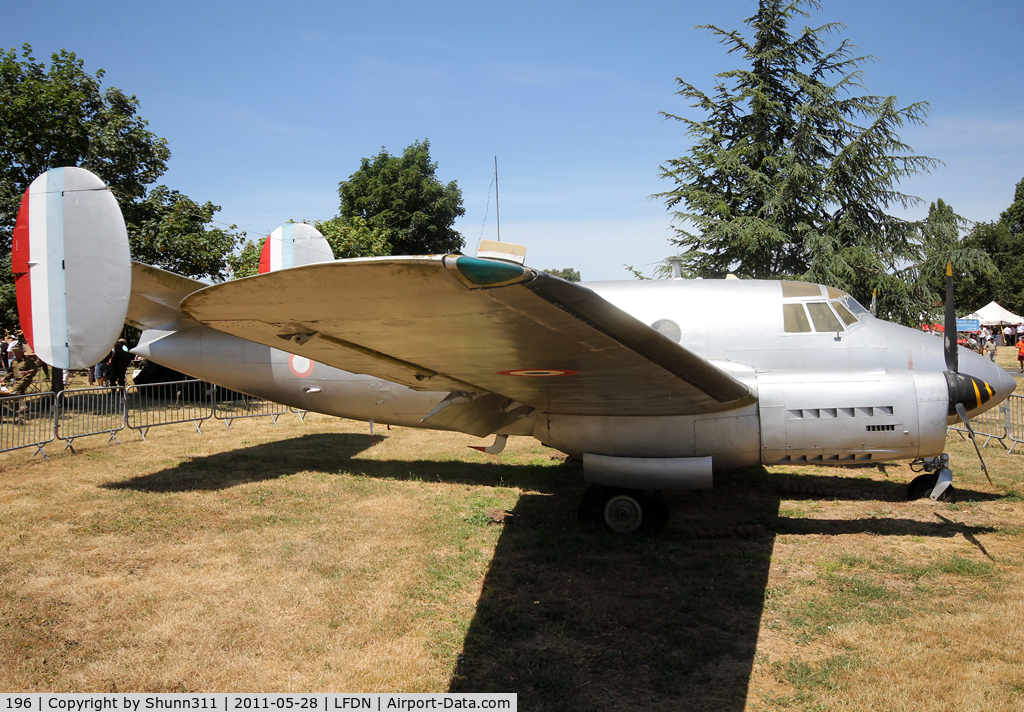 196, Dassault MD-312 Flamant C/N 196, Preserved inside Rochefort Air Force Base and seen during an Open Day...