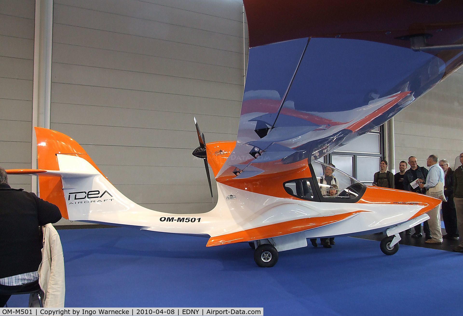 OM-M501, Idea Aircraft Hydropteron C/N unknown_OM-M501, Idea Aircraft Hydropteron at the AERO 2010, Friedrichshafen