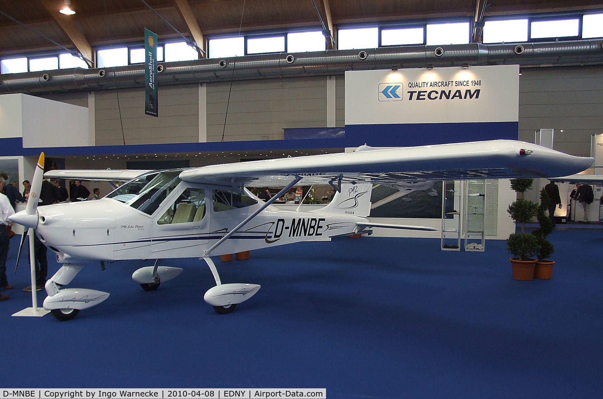 D-MNBE, Tecnam P-92JS Echo C/N Not found D-MNBE, Tecnam P92-JS at the AERO 2010, Friedrichshafen