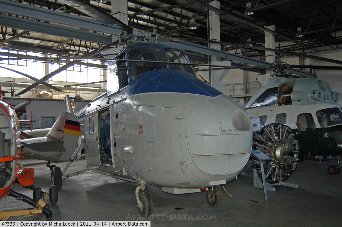 XP339, 1961 Westland Whirlwind HAR.10 C/N WA355, Museum für Luftfahrt und Technik, Wernigerode, Germany