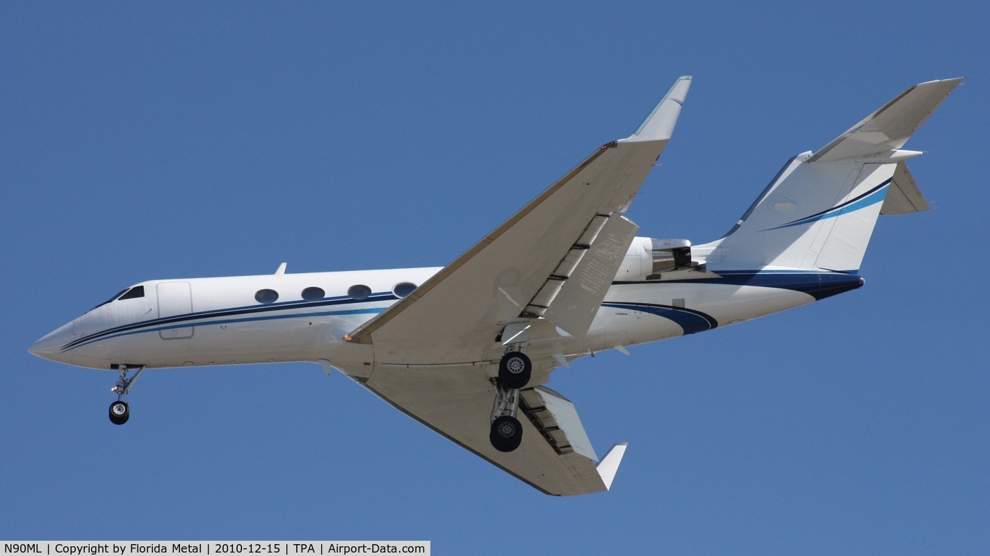 N90ML, 1980 Gulfstream American G-1159A Gulfstream III C/N 315, Gulfstream III