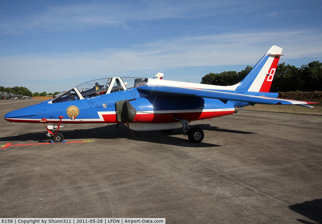 E158, Dassault-Dornier Alpha Jet E C/N E158, Seen during Rochefort Open Day...