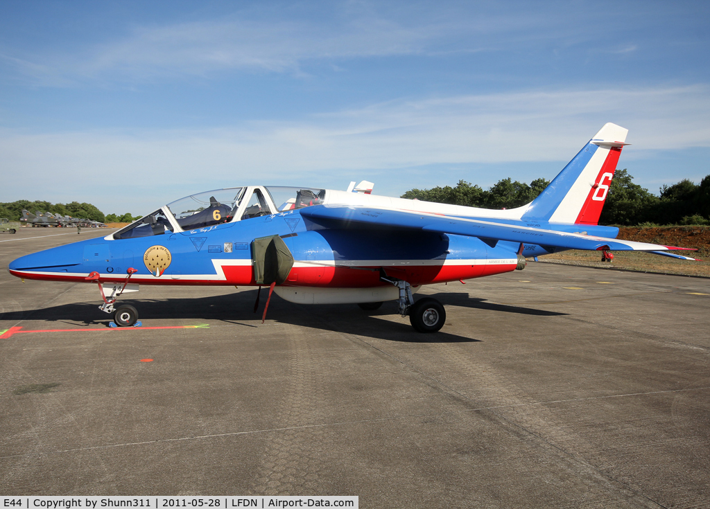 E44, Dassault-Dornier Alpha Jet E C/N E44, Seen during Rochefort Open Day...