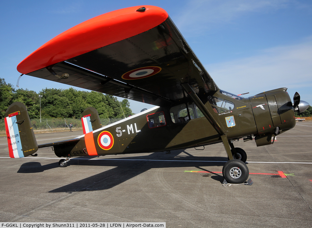 F-GGKL, 1960 Max Holste MH.1521M Broussard C/N 255, Seen during Rochefort Open Day...