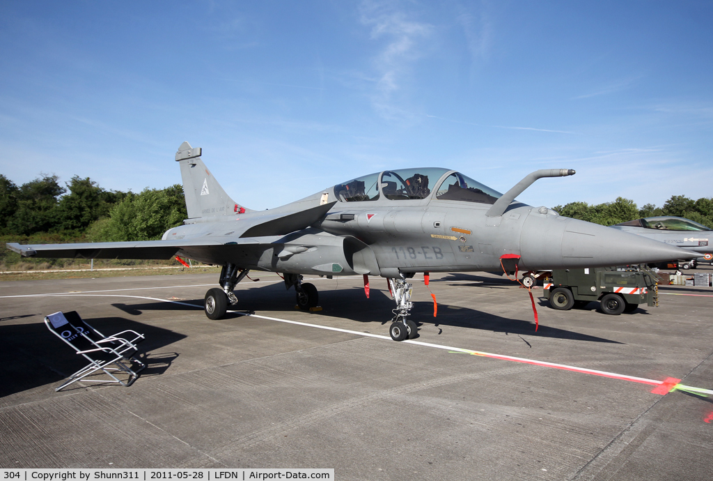 304, Dassault Rafale B C/N 304, Seen during Rochefort Open Day... coded as 118-EB