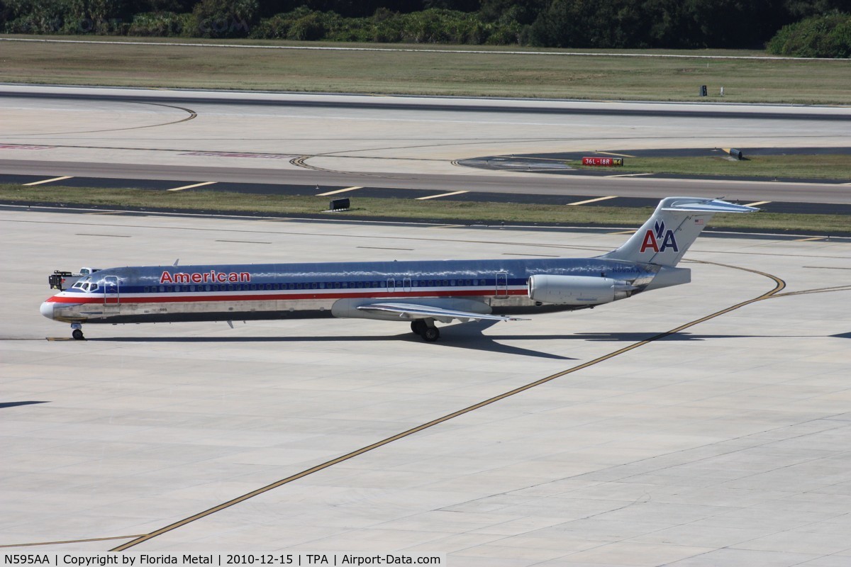 N595AA, 1992 McDonnell Douglas MD-83 (DC-9-83) C/N 53285, American MD-83