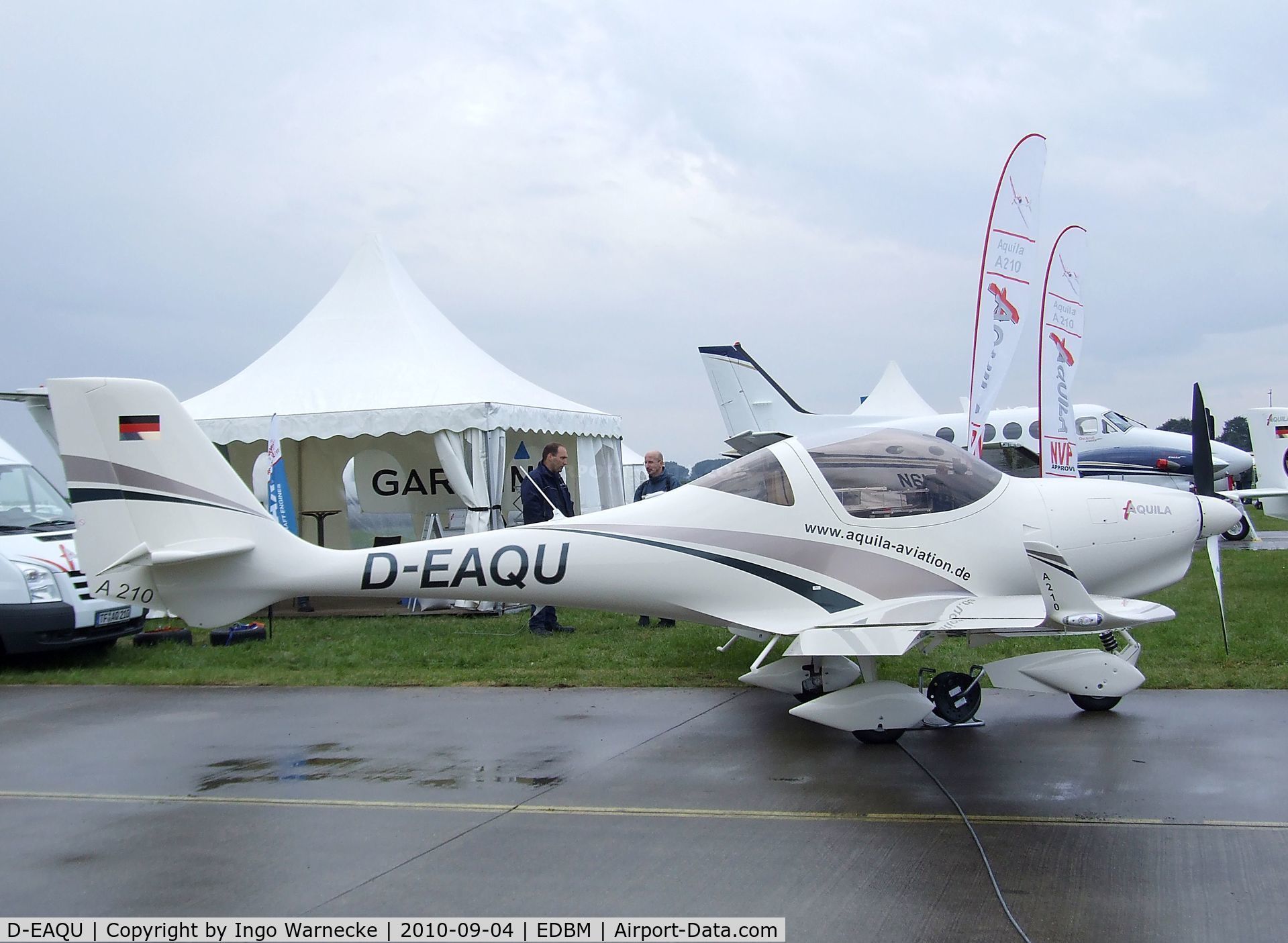 D-EAQU, Aquila A210 (AT01) C/N AT01-170, Aquila A210 at the 2010 Air Magdeburg