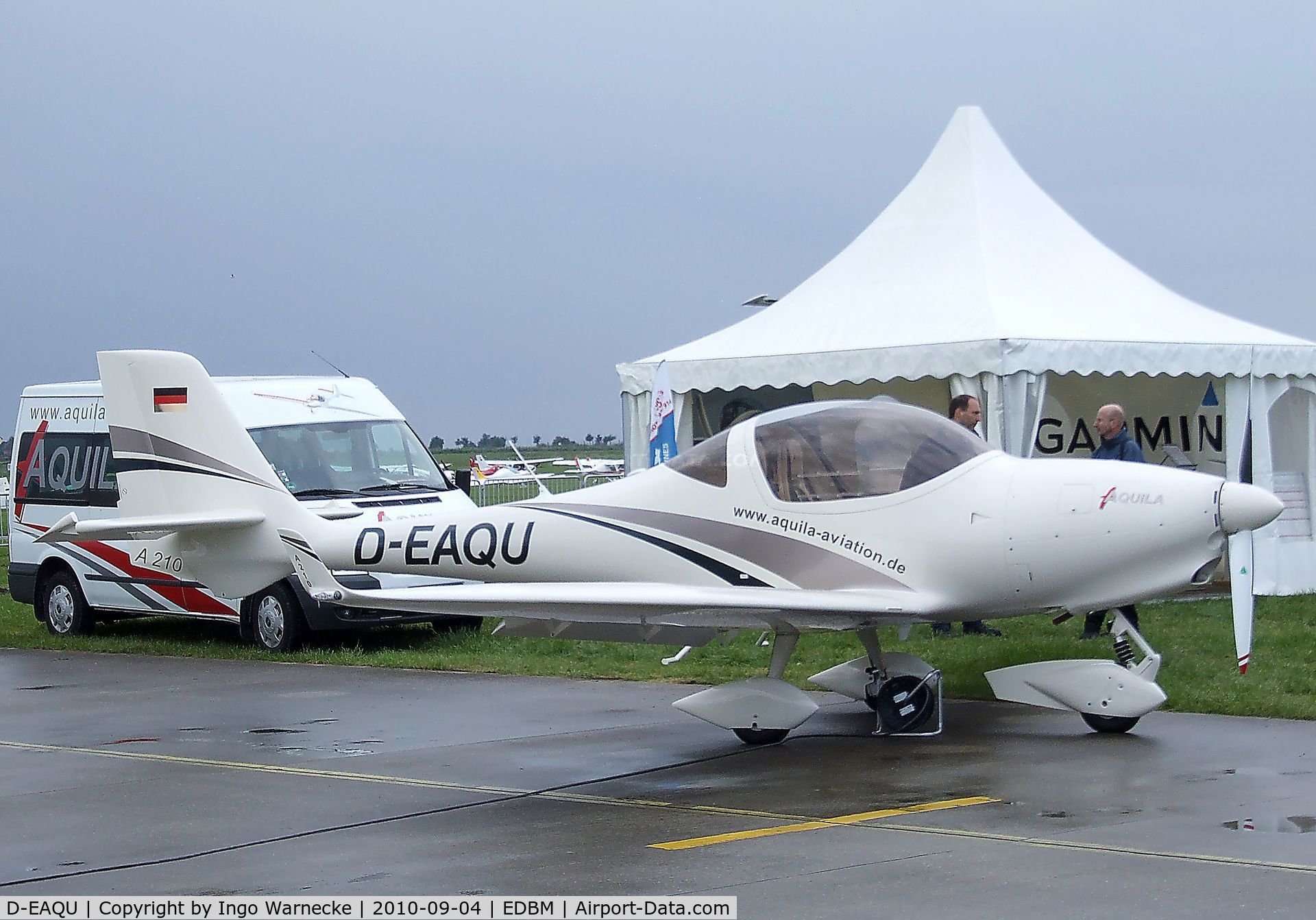 D-EAQU, Aquila A210 (AT01) C/N AT01-170, Aquila A210 at the 2010 Air Magdeburg