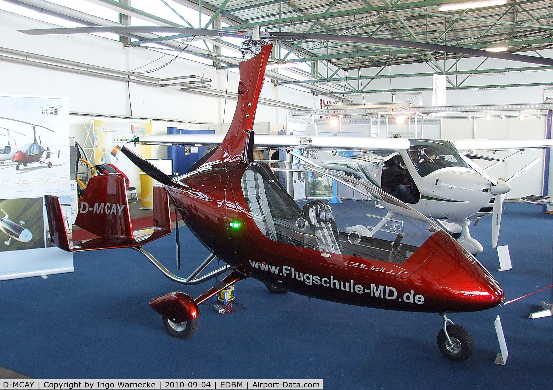D-MCAY, AutoGyro Calidus C/N Not found D-MCAY, AutoGyro Europe Calidus at the 2010 Air Magdeburg