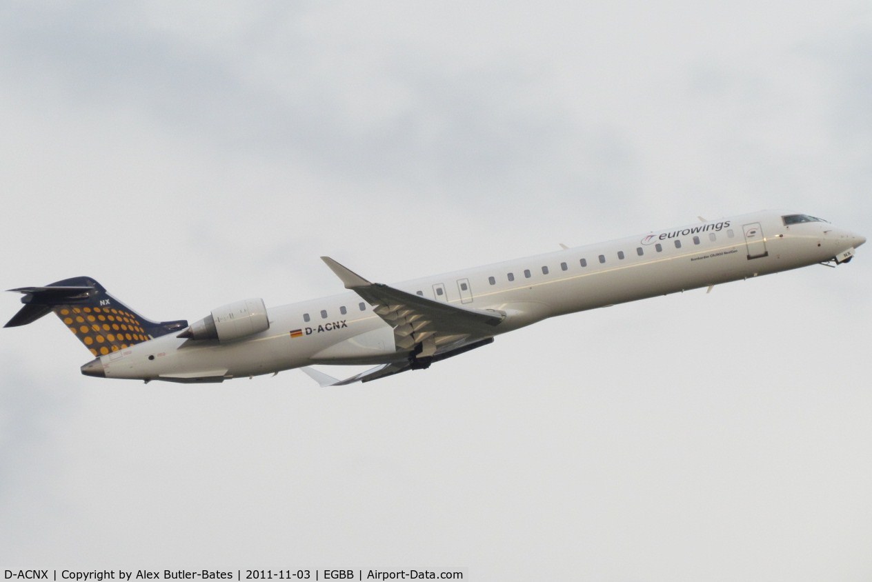 D-ACNX, 2011 Bombardier CRJ-900 NG (CL-600-2D24) C/N 15270, Climbing out
