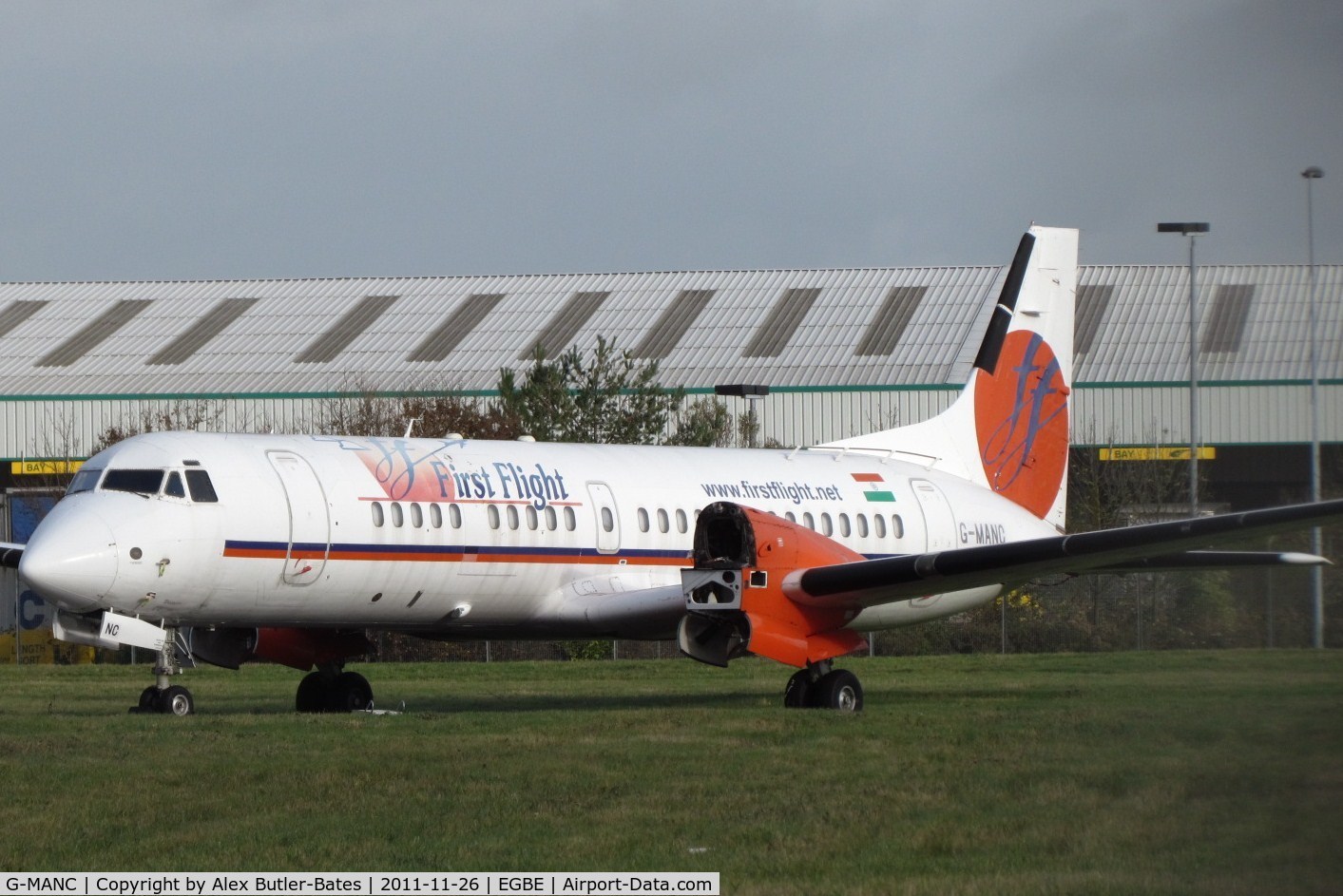 G-MANC, 1992 British Aerospace ATP C/N 2054, Stored