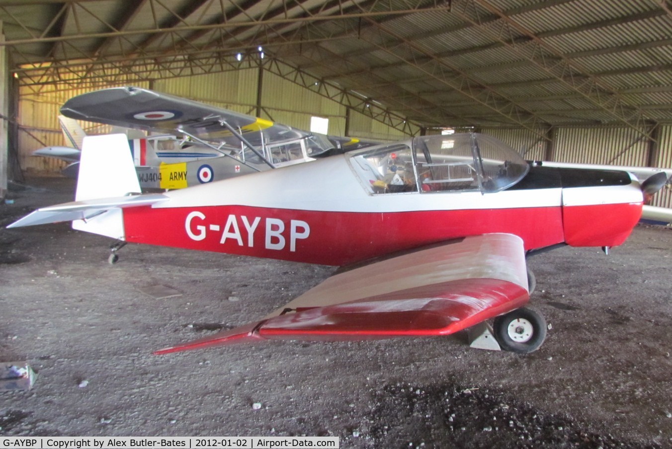 G-AYBP, 1964 Jodel D-112 C/N 1131, Taken at Bidford-X3BF