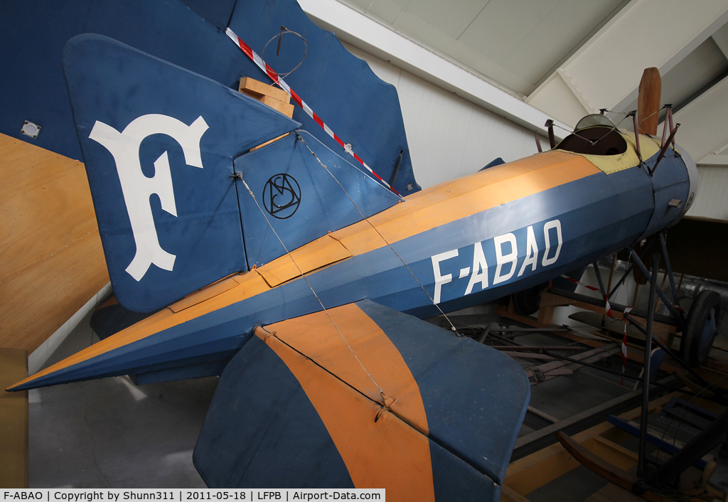 F-ABAO, Morane-Saulnier MS AI C/N 2283, Stored at Dugny...