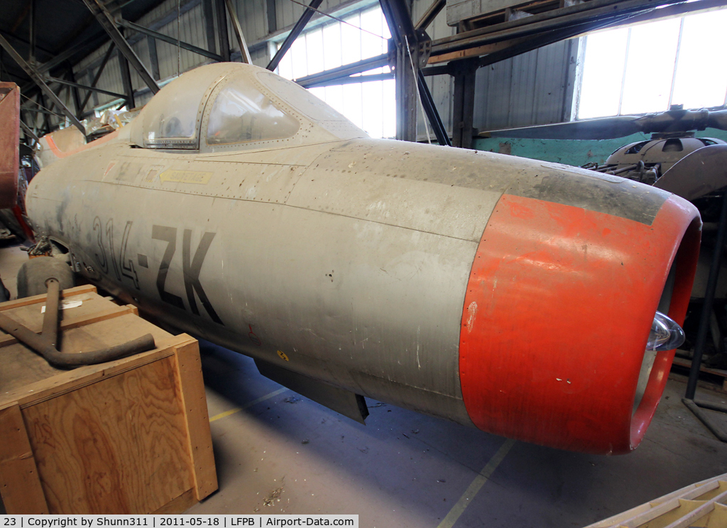 23, Dassault Mystere IVA C/N 23, Still stored at Dugny...