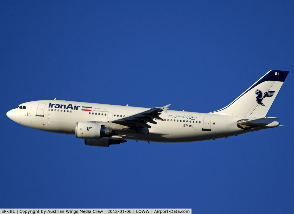 EP-IBL, 1987 Airbus A310-304 C/N 436, Nice visitor at VIE