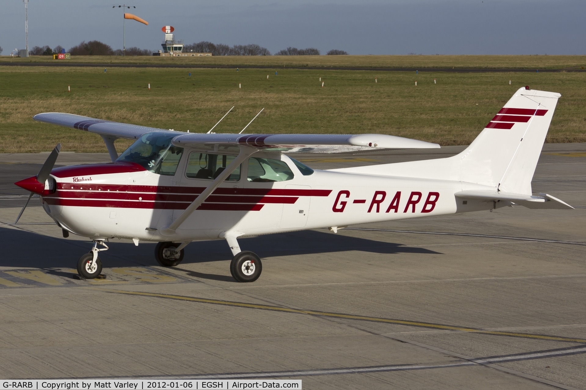 G-RARB, 1979 Cessna 172N C/N 172-72334, Sat on stand at SaxonAir.