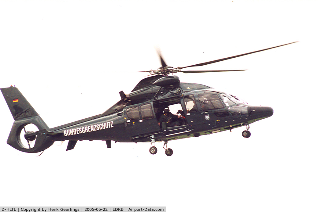 D-HLTL, Eurocopter EC-155B Dauphin IV C/N 6599, 50 years German Border Patrol (BGS)
