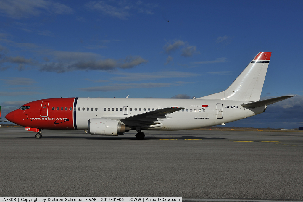 LN-KKR, 1988 Boeing 737-3Y0 C/N 24256, Norwegian Boeing 737-300
