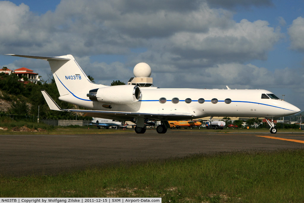N403TB, 1992 Gulfstream Aerospace G-IV C/N 1191, visitor