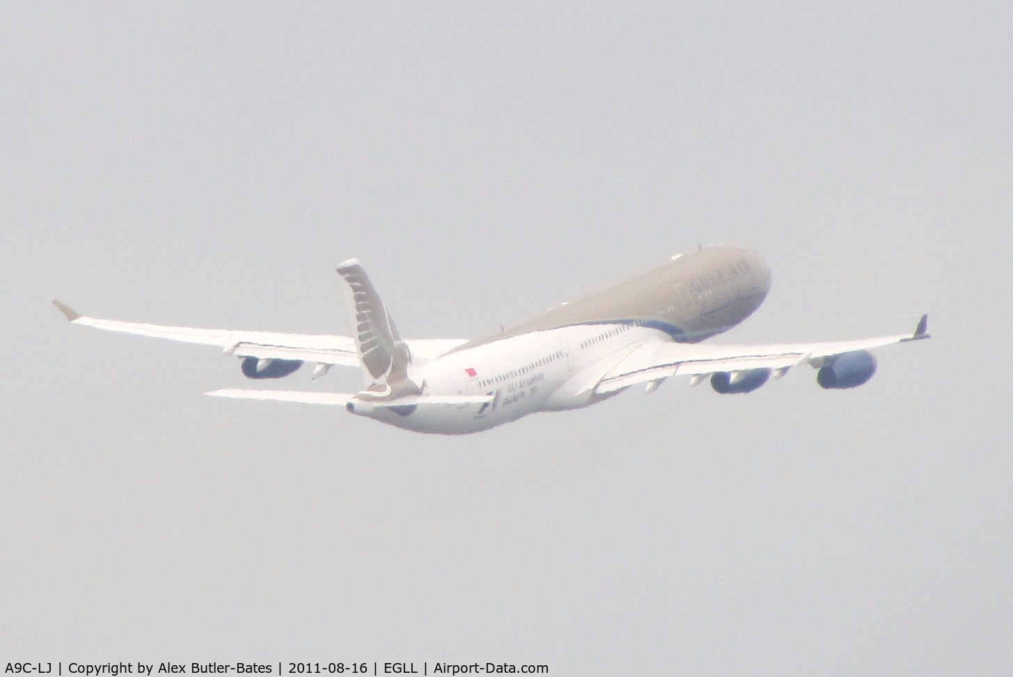 A9C-LJ, 1999 Airbus A340-313X C/N 282,         